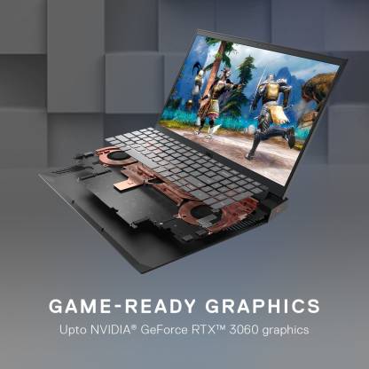 DELL G15 Core i5 11th Gen - (16 GB/512 GB SSD/Windows 10/4 GB Graphics/NVIDIA GeForce RTX 3050Ti) G15-5511 Gaming Laptop  (15.6 Inch, Dark Shadow Grey, 2.4 kg, With MS Office)