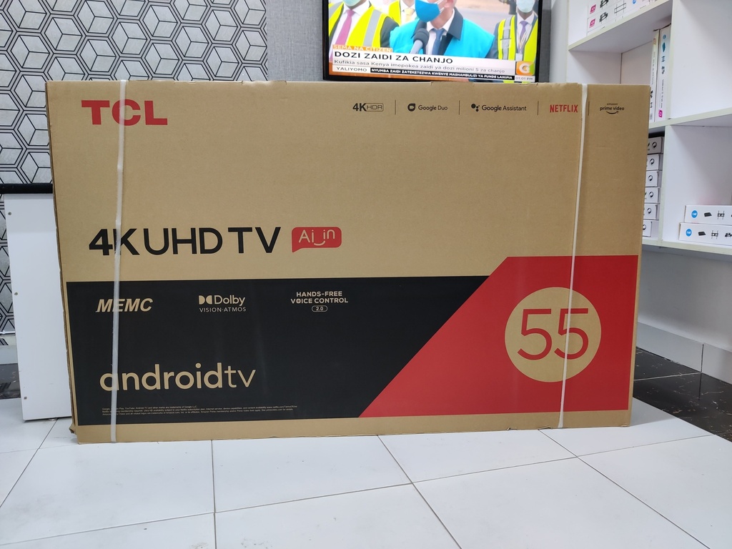TCL 55 inch QLED 4K Smart Android TV With Quontam Dot 55C725 – 2021 Model