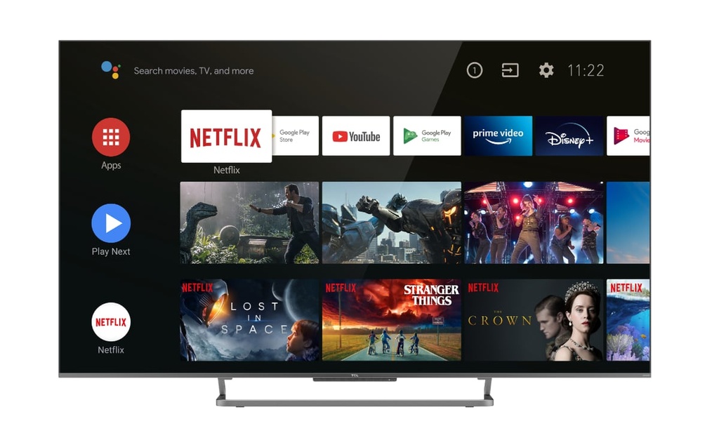 TCL 55 Inch 4K QLED Smart Android TV – 55C728