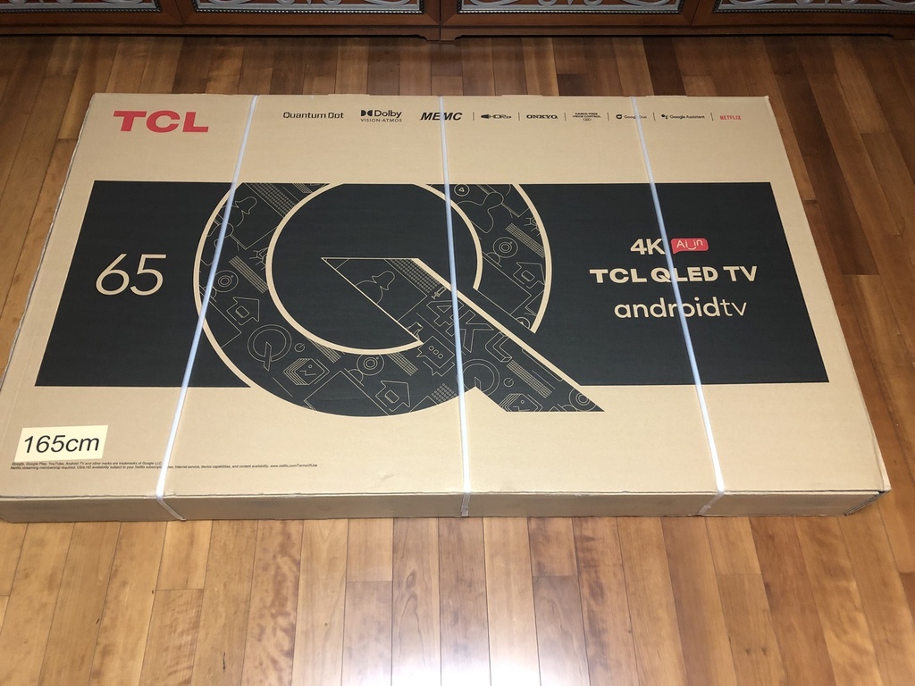 TCL 65 Inch QLED 4K Smart Android TV 65C725