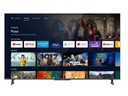 TCL 75 inch QLED Android Frameless UHD 4K TV- 75C725