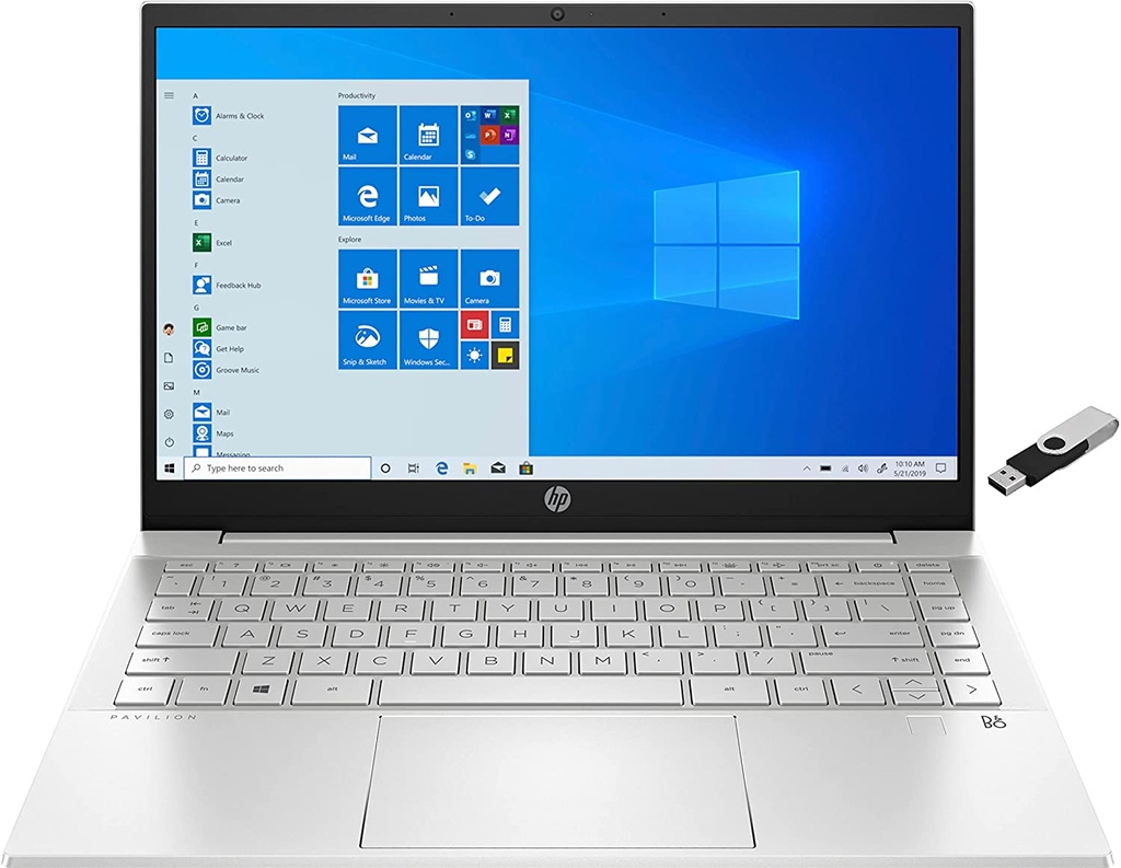 2021 HP Pavilion 14" FHD Premium Laptop 11th Generation Intel® Core™ i5 processor8GB DDR4 256 NVMe SSD