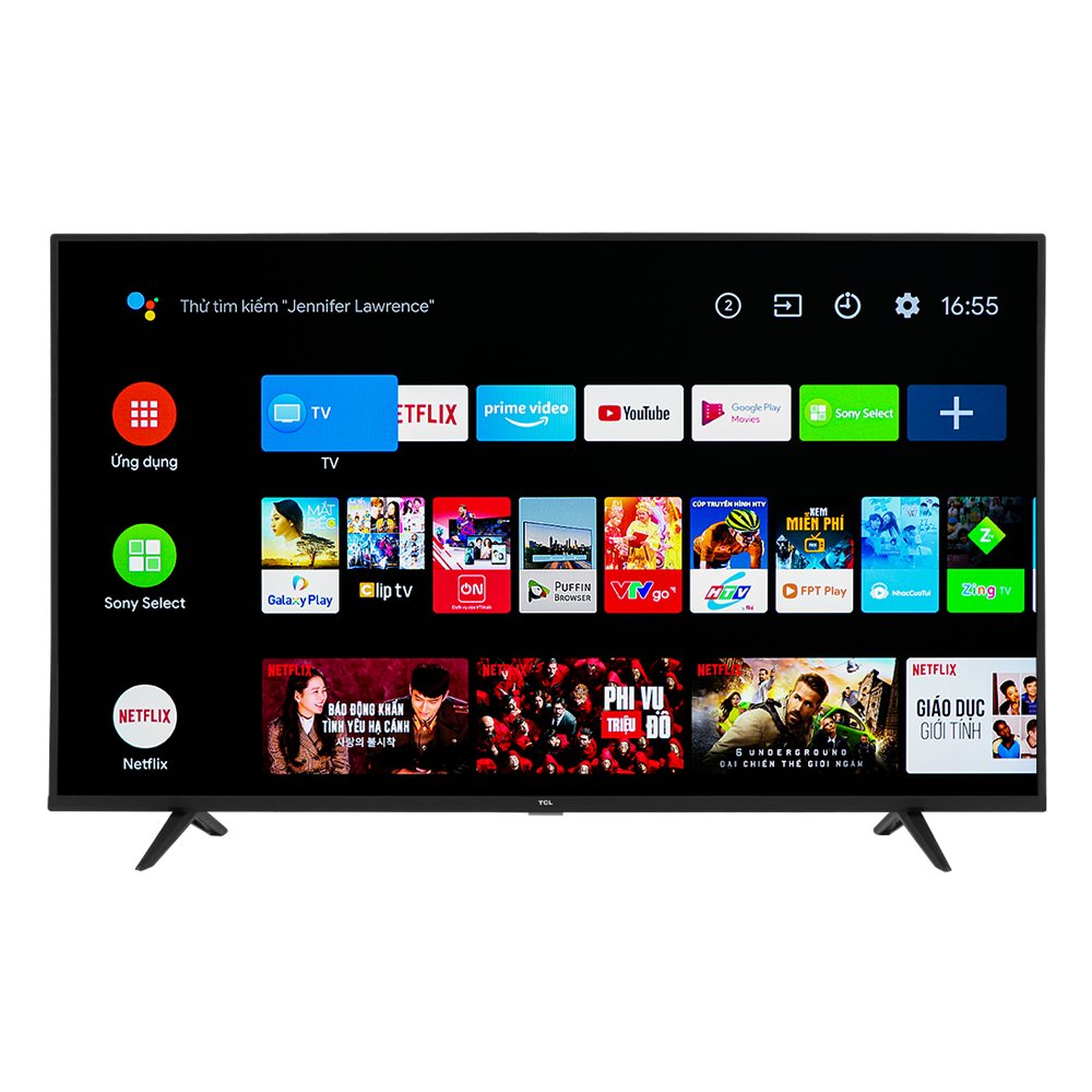 TCL 50P615 – 55 inch UHD 4K IPQ Frameless Android Smart TV